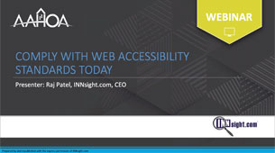 Comply with Web Accessibility Standards Today