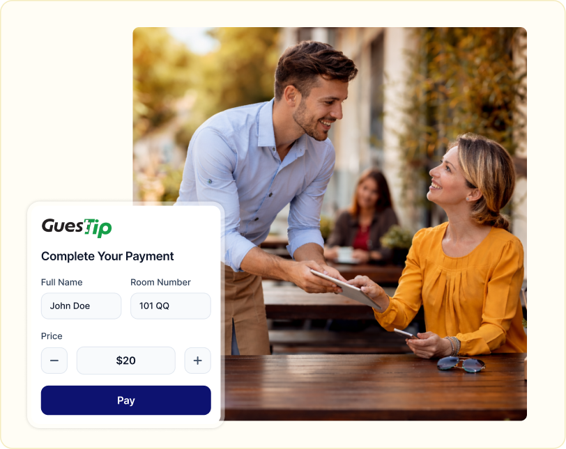 GuestTip™ - Reward Great Service