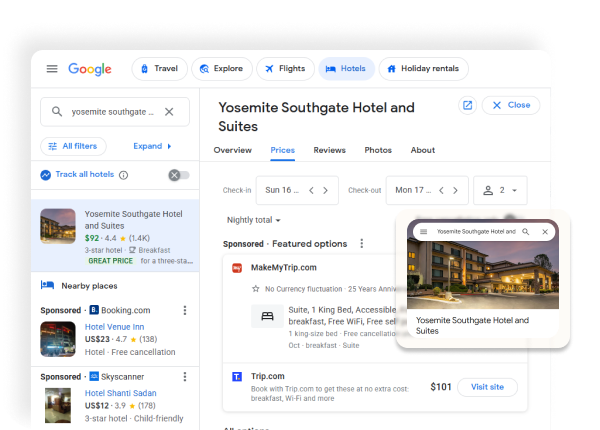 Hotel's Direct Booking
