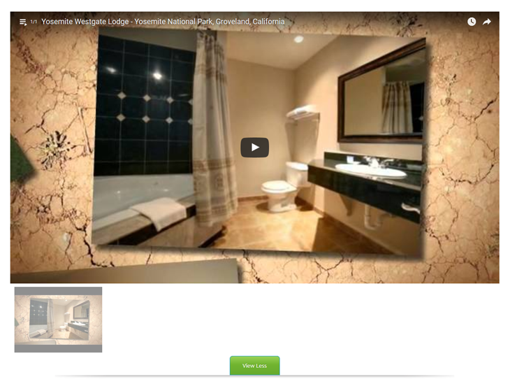 Hotel Website Design with High Resolution Videos