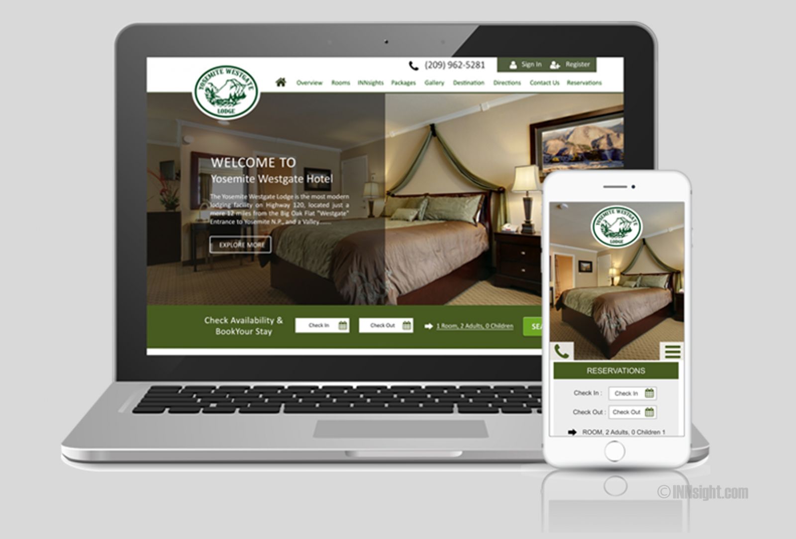 Fully responsive website design