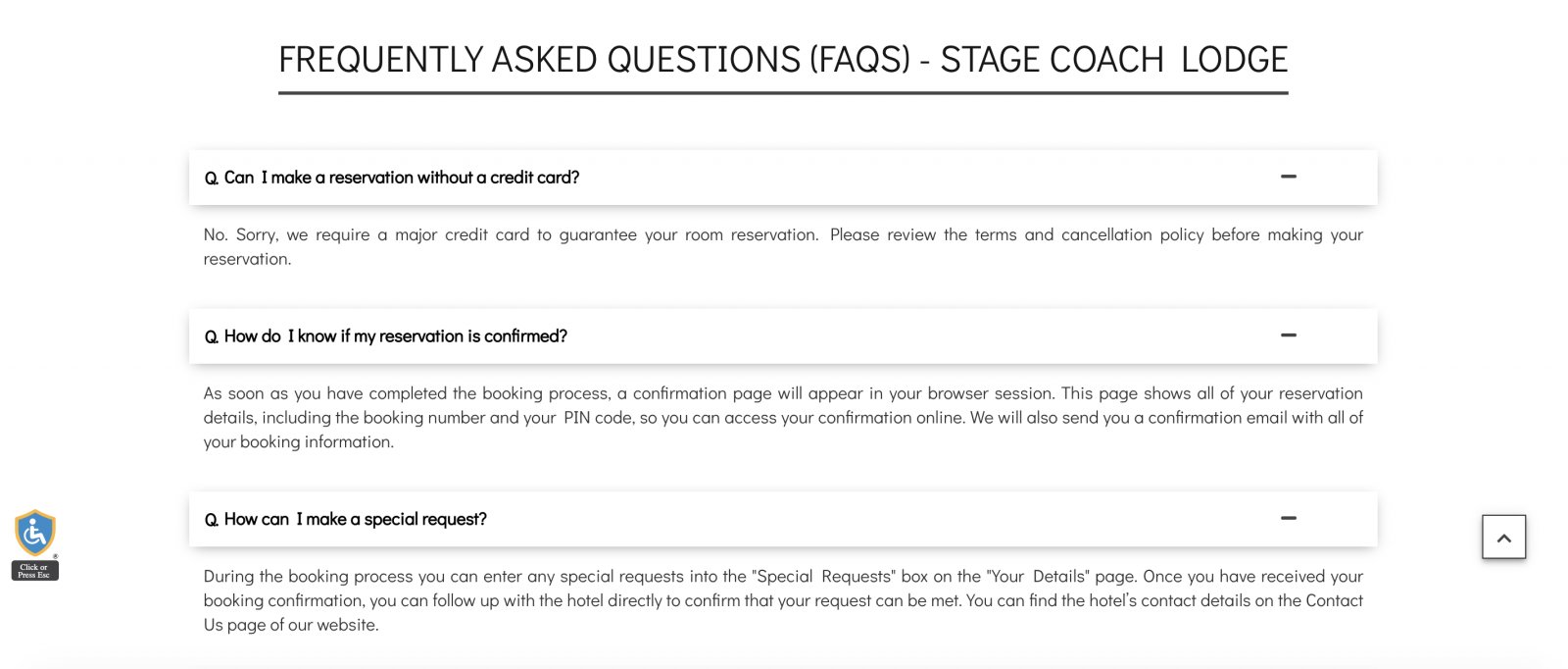 FAQ's