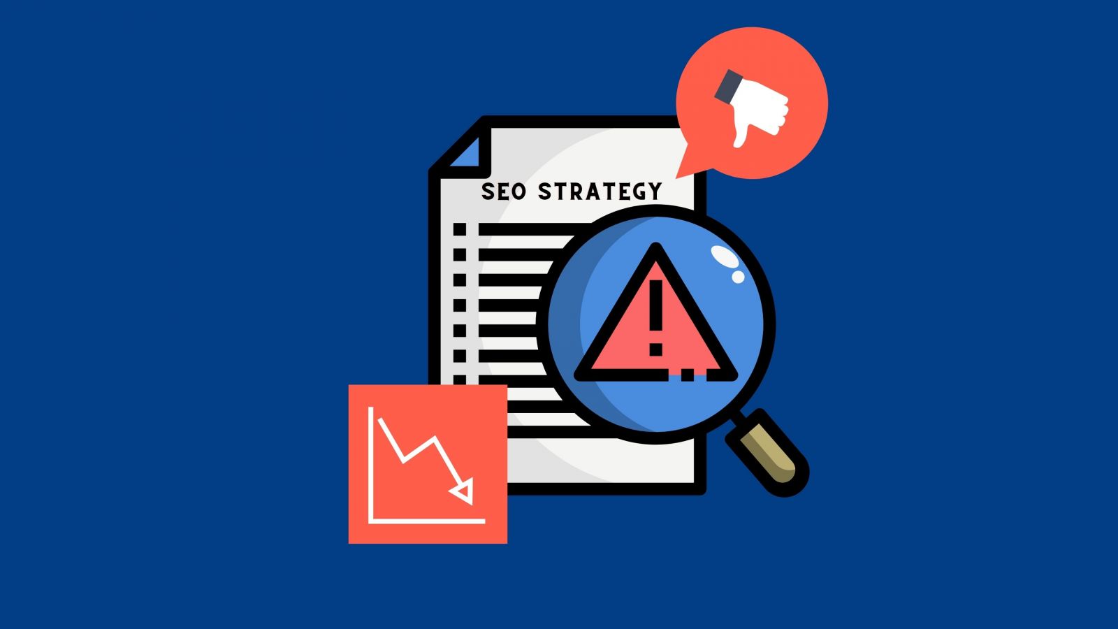 Weak SEO strategy