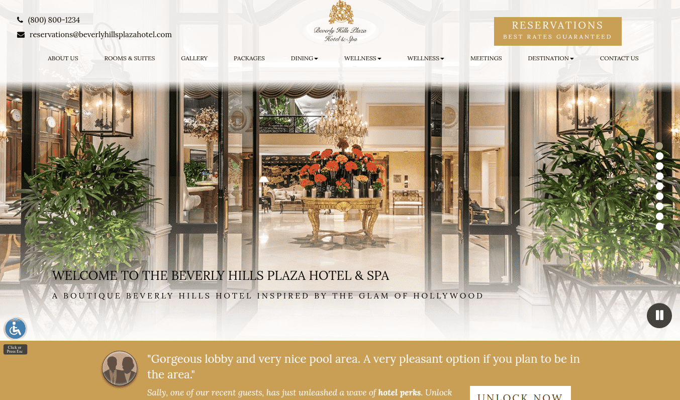 Beverly Hills Plaza Home Page